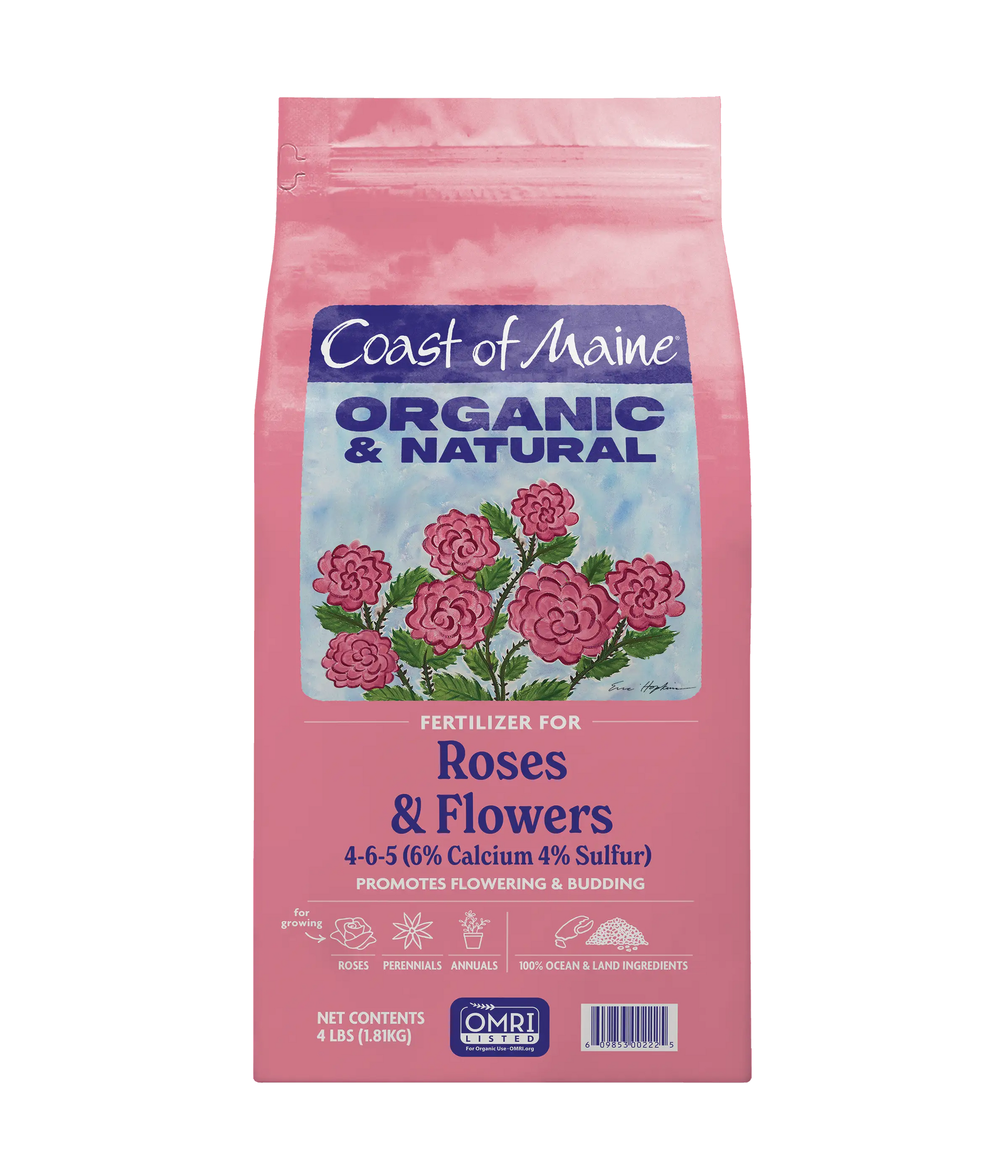 Fertilizer for Roses & Flowers – Coast of Maine Organic Products