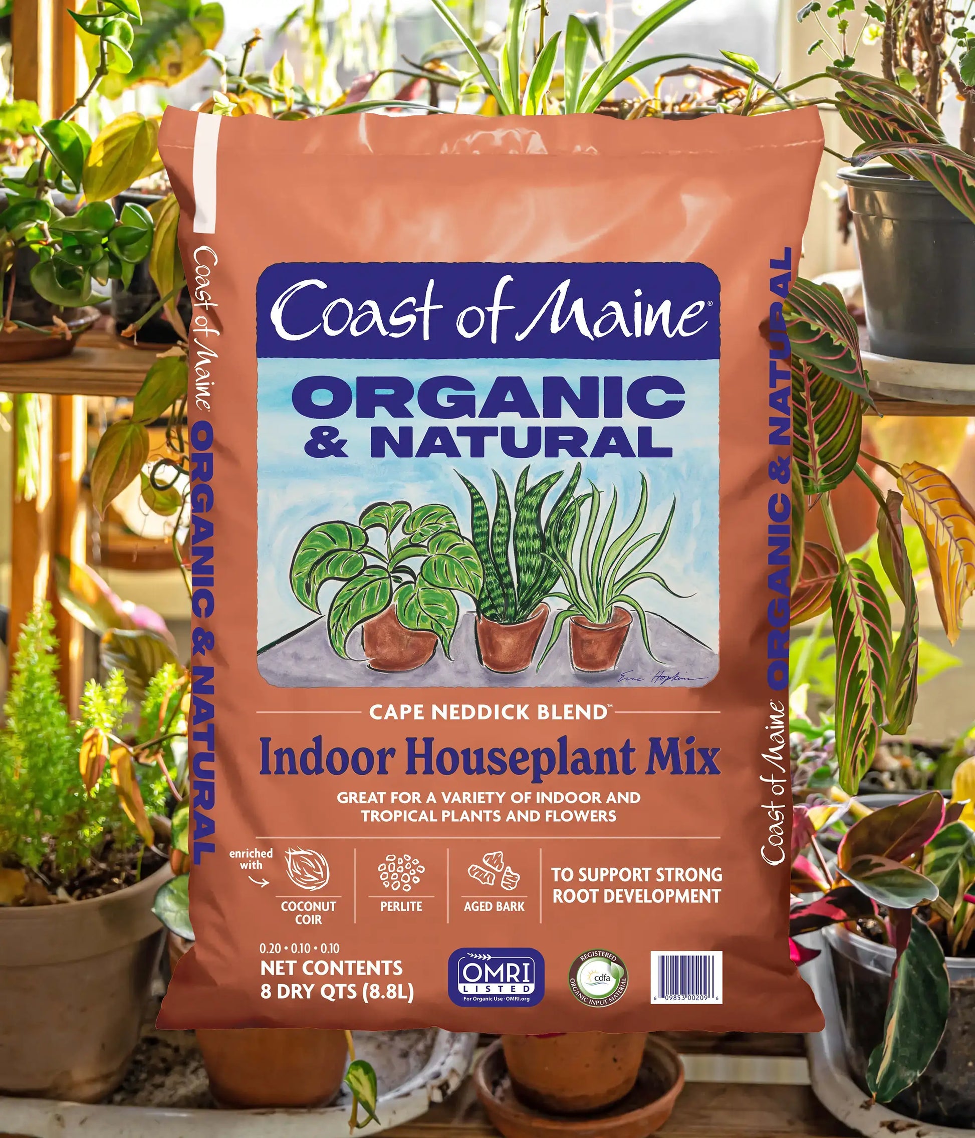 soil for indoor plants near me Cape Neddick Blend™ Indoor Houseplant Mix – Coast of Maine Organic Products
