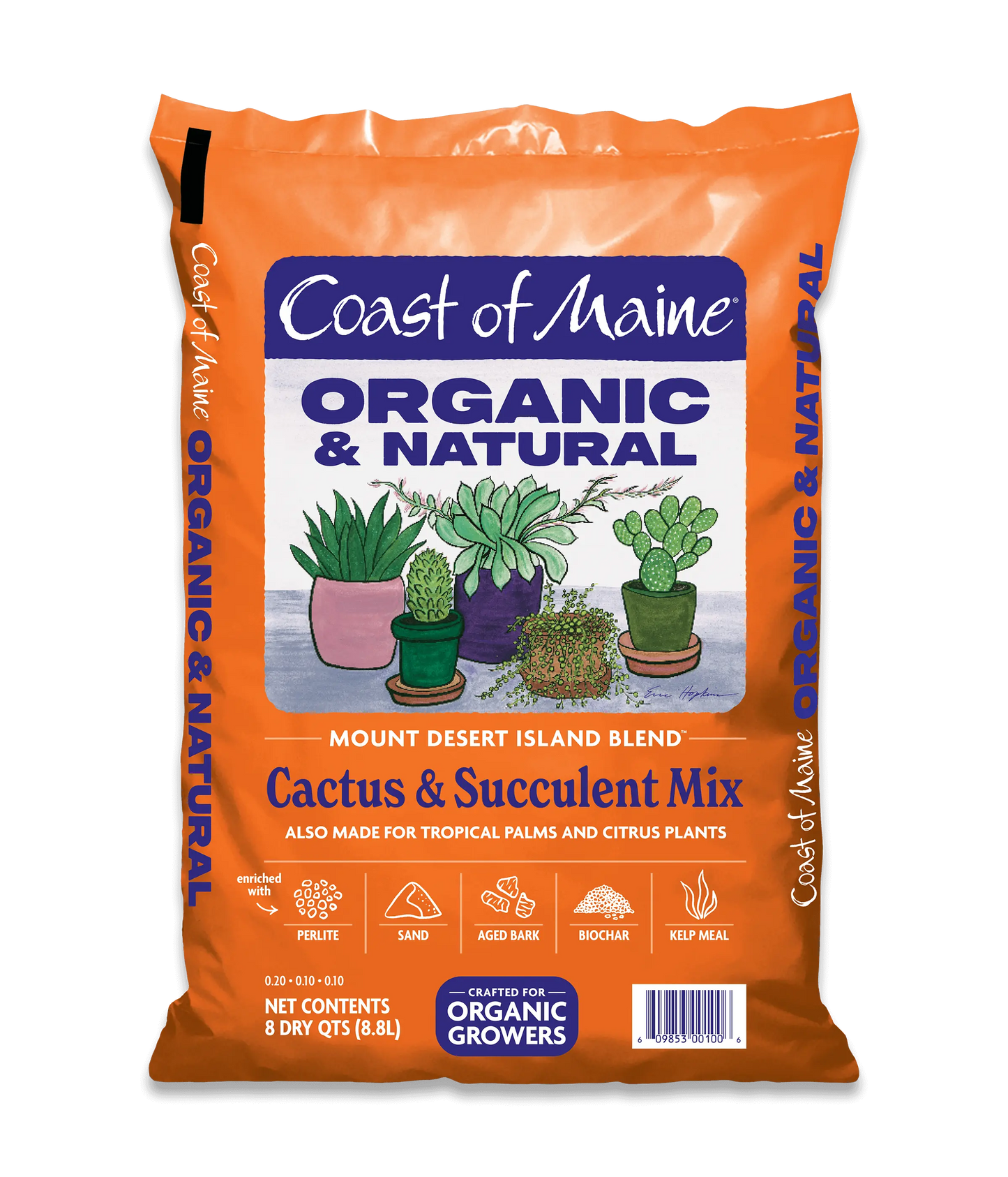 Organic Cactus & Succulent Mix